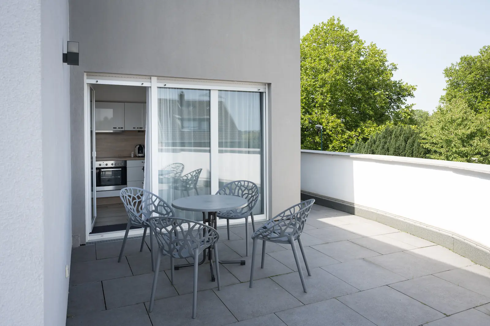 Dreibettzimmer - Terrasse