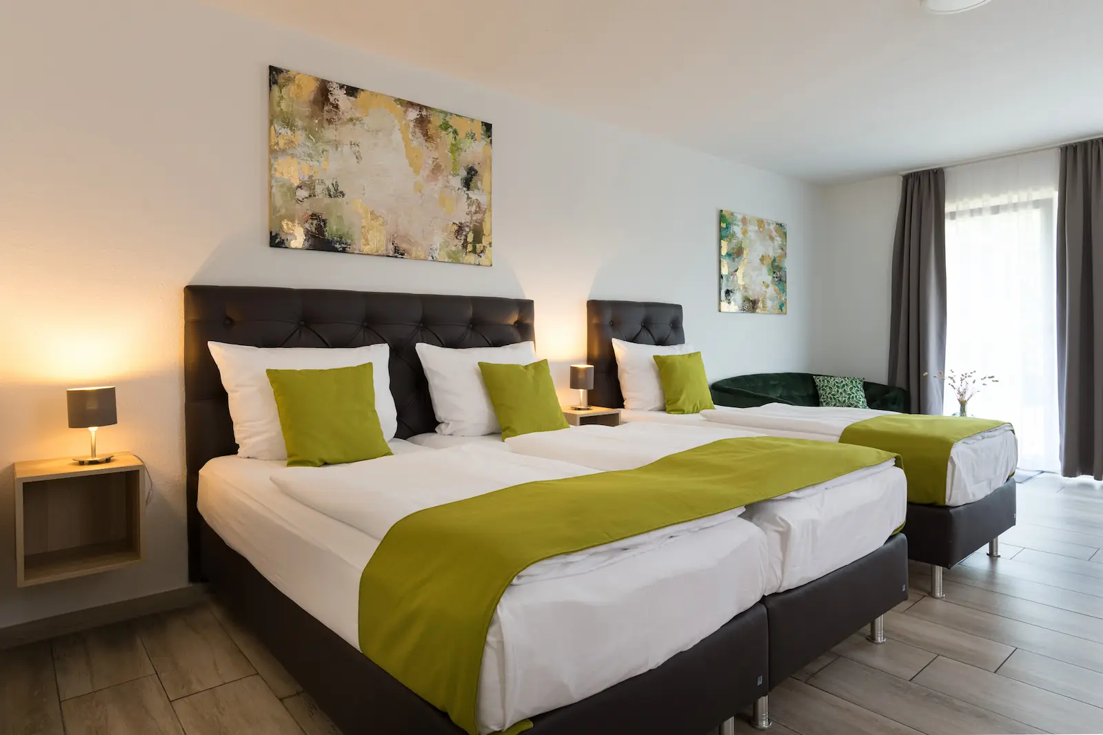 Dreibettzimmer - Betten